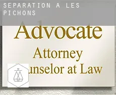 Séparation à  Les Pichons