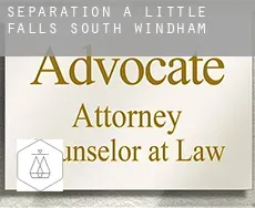 Séparation à  Little Falls-South Windham