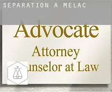Séparation à  Mélac