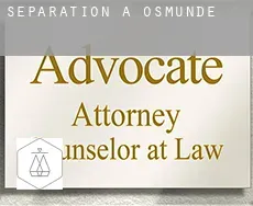 Séparation à  Osmünde