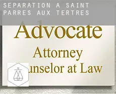 Séparation à  Saint-Parres-aux-Tertres