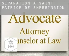 Séparation à  Saint-Patrice-de-Sherrington