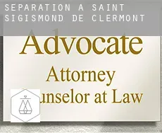 Séparation à Saint-Sigismond-de-Clermont