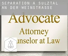 Séparation à  Sulztal an der Weinstraße