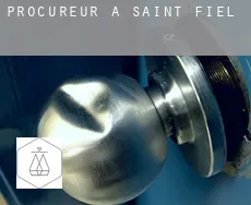 Procureur à  Saint-Fiel