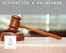 Séparation à  Valdeande
