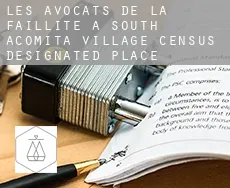 Les avocats de la faillite à South Acomita Village