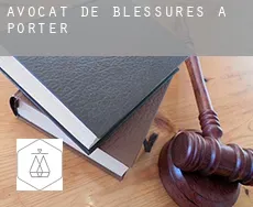 Avocat de blessures à  Porter