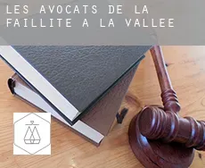 Les avocats de la faillite à  La Vallée