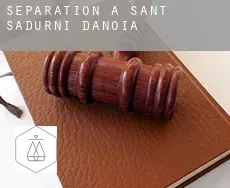 Séparation à  Sant Sadurní d'Anoia