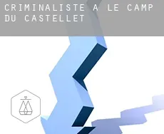 Criminaliste à  Le Camp du Castellet
