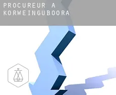 Procureur à  Korweinguboora