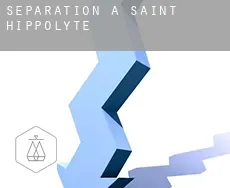 Séparation à  Saint Hippolyte