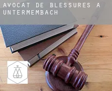 Avocat de blessures à  Untermembach