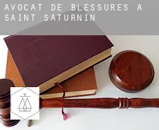 Avocat de blessures à  Saint-Saturnin
