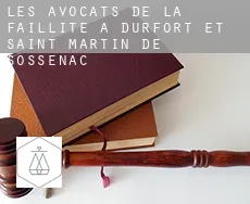 Les avocats de la faillite à Durfort-et-Saint-Martin-de-Sossenac