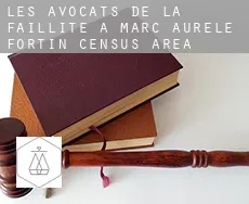 Les avocats de la faillite à  Marc-Aurèle-Fortin (census area)