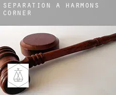 Séparation à  Harmons Corner