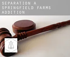 Séparation à  Springfield Farms Addition