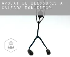 Avocat de blessures à  Calzada de Don Diego