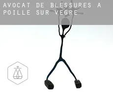 Avocat de blessures à Poillé-sur-Vègre