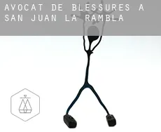Avocat de blessures à  San Juan de la Rambla