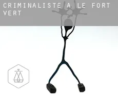 Criminaliste à  Le Fort-Vert