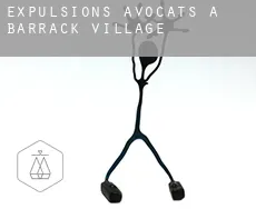 Expulsions avocats à  Barrack Village