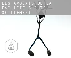 Les avocats de la faillite à  Dutch Settlement
