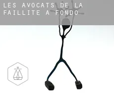 Les avocats de la faillite à  Fondo