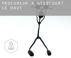 Procureur à  Aizecourt-le-Haut