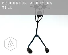 Procureur à  Bowens Mill