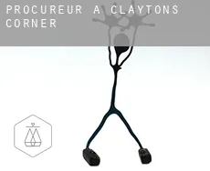 Procureur à  Claytons Corner