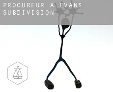Procureur à  Evans Subdivision