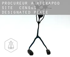 Procureur à  Kickapoo Site 5
