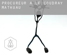 Procureur à  Le Coudray-Mathuau