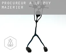 Procureur à  Le Puy Mazerier
