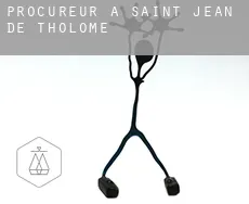 Procureur à  Saint-Jean-de-Tholome