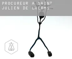 Procureur à  Saint-Julien-de-l'Herms