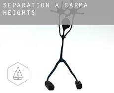 Séparation à  Carma Heights