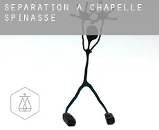 Séparation à  Chapelle-Spinasse