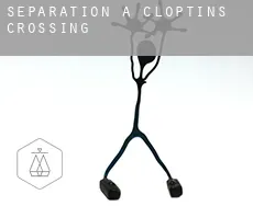 Séparation à  Cloptins Crossing