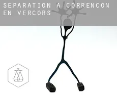 Séparation à  Corrençon-en-Vercors