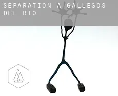 Séparation à  Gallegos del Río