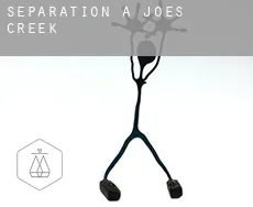 Séparation à  Joes Creek