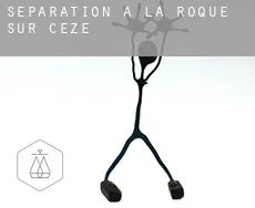 Séparation à  La Roque-sur-Cèze
