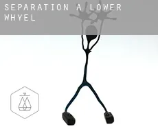 Séparation à  Lower Whyel