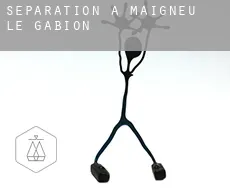 Séparation à  Maigneu-le-Gabion