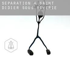 Séparation à  Saint-Didier-sous-Riverie