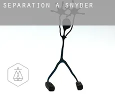 Séparation à  Snyder